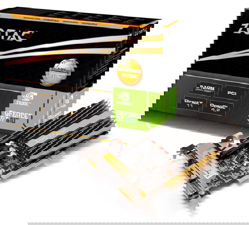  ZOTAC GeForce GT610 DDR3 512 megabytes  - Graphics Card - Fő fotó