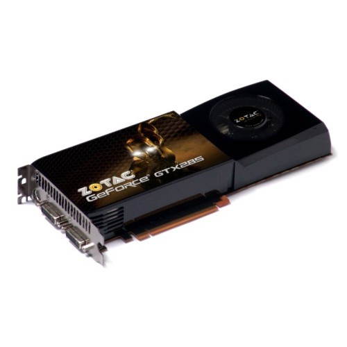 ZOTAC GeForce GTX285 1GB DDR3 AMP! Edition - Graphics Card - Main image