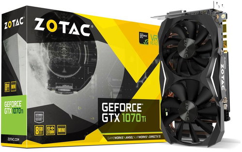 ZOTAC GeForce GTX 1070 Ti Mini - Grafikkarte - Hauptbild