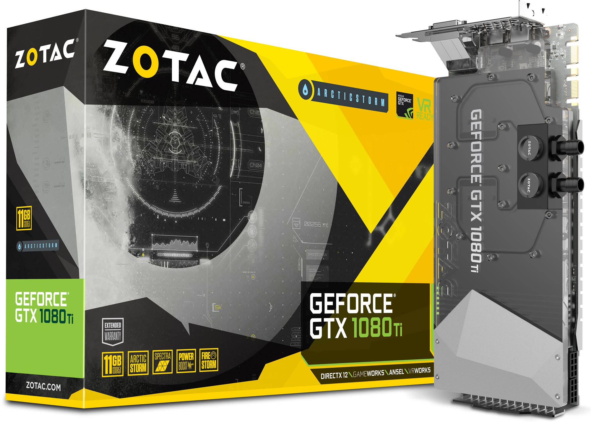 ZOTAC GeForce GTX 1080 Ti ArcticStorm Graphics Card Alza.cz