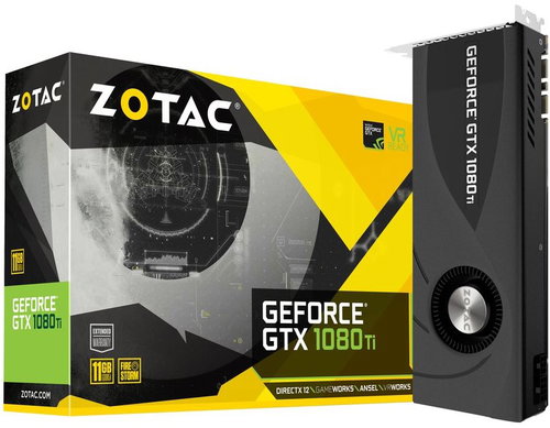 ZOTAC GeForce GTX 1080 Ti Blower - Graphics Card - Main image