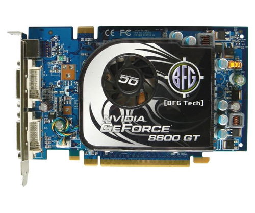 BFG GeForce 8600GT OC Thermo Intelligence - Graphics Card - Fő fotó