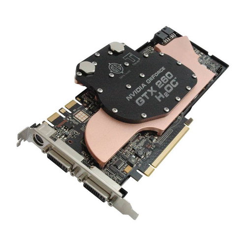 BFG GTX260 MAXCORE H2OC, 896MB DDR3 (2326MHz), NVIDIA GeForce GTX260 (675MHz), PCIe x16, SLi, 448bit - Graphics Card - Main image