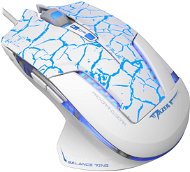 E-Blue Mazer Pro, White and Blue - Gaming Mouse