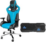 E-Blue Cobra Blue Polygon - Gaming Chair