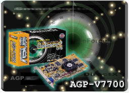 ASUS AGP-V7700 64MB pure NVIDIA GeForce2 GTS AGP Main image ASUS AGP-V7700 64MB pure NVIDIA GeForce2 GTS AGP - - Main image