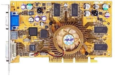 ASUS AGP-V8420TD 128MB, NVIDIA GeForce4 Ti4200, + DVI Main image ASUS AGP-V8420TD 128MB, NVIDIA GeForce4 Ti4200, + DVI - - Main image