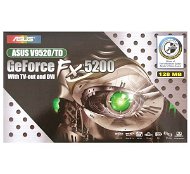 ASUS AGP-V9520TD 128MB, NVIDIA GeForce FX-5200 AGP8x DVI - Graphics Card