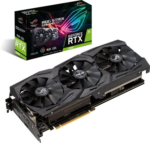 ASUS ROG STRIX GAMING GeForce RTX2060 6G Hauptbild ASUS ROG STRIX GAMING GeForce RTX2060 6G - Grafikkarte - Hauptbild