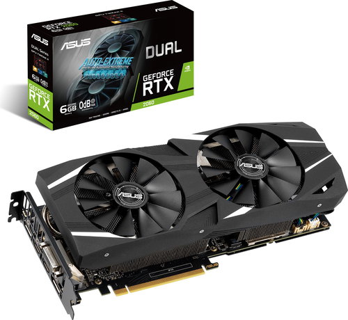 ASUS DUAL GeForce RTX2060 6G - Graphics Card - Main image
