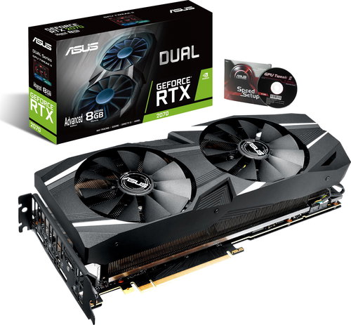 ASUS Dual GeForce RTX 2070 A8G Hauptbild ASUS Dual GeForce RTX 2070 A8G - Grafikkarte - Hauptbild