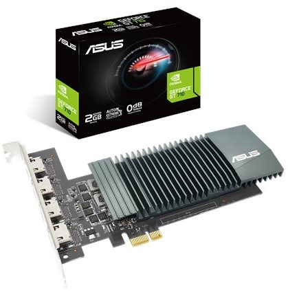 ASUS GT710-4H-SL-2GD5 - Grafikkarte - Hauptbild