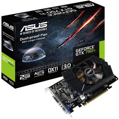 ASUS GTX750TI-PH-2GD5 Hauptbild ASUS GTX750TI-PH-2GD5 - Grafikkarte - Hauptbild