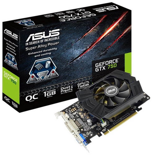  ASUS GTX750-phoca-1GD5  - Graphics Card - Fő fotó