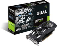 ASUS DUAL Geforce GTX 1050 2G V2 - Grafikkarte