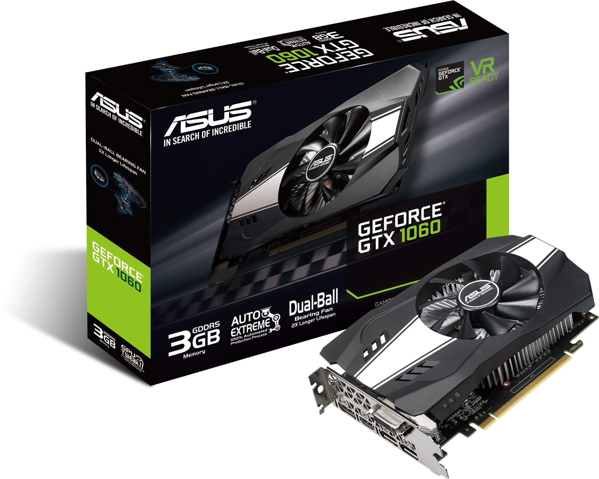 ASUS PHOENIX GeForce GTX 1060 3G - Grafikkarte | alza.de