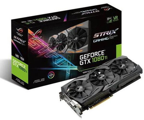 ASUS ROG STRIX GAMING GeForce GTX 1080Ti OC 11GB - Grafická karta - Hlavní obrázek