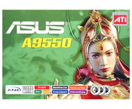 ASUS A9550/TD 128MB, ATI Radeon 9550 AGP8x DVI - Graphics Card