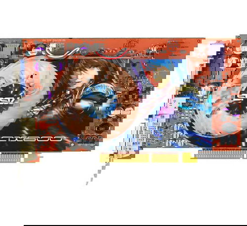 ASUS AX800PRO/TD 256MB DDR3, ATI Radeon X800PRO AGP8x DVI - Graphics Card - Main image