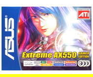 ASUS EAX550GE/TD 256MB, ATI Radeon X550 PCIe x16 DVI - Graphics Card