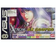 ASUS AX600PRO 128MB, ATI Radeon X600PRO PCIe x16 DVI - Graphics Card