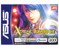 ASUS EAX700LE/TD 128MB, ATI Radeon X700LE PCIe x16 DVI - Graphics Card