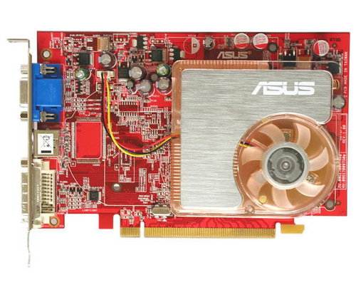 ASUS EAX1300PRO/TD 256MB DDR2, ATI Radeon X1300PRO PCIe x16 DVI - Graphics Card - Main image