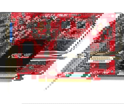 ASUS EAX1600XT SILENCER/TVD 256MB DDR3, ATI Radeon X1600XT PCIe x16 VIVO DVI Main image ASUS EAX1600XT SILENCER/TVD 256MB DDR3, ATI Radeon X1600XT PCIe x16 VIVO DVI - Graphics Card - Main image