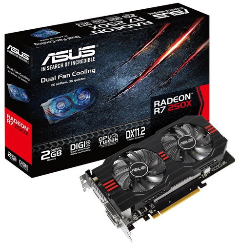  ASUS R7250X-2GD5  - Graphics Card - Main image