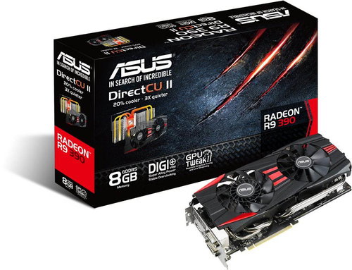 ASUS R9390-DC2-8GD5 - Grafikkarte - Hauptbild