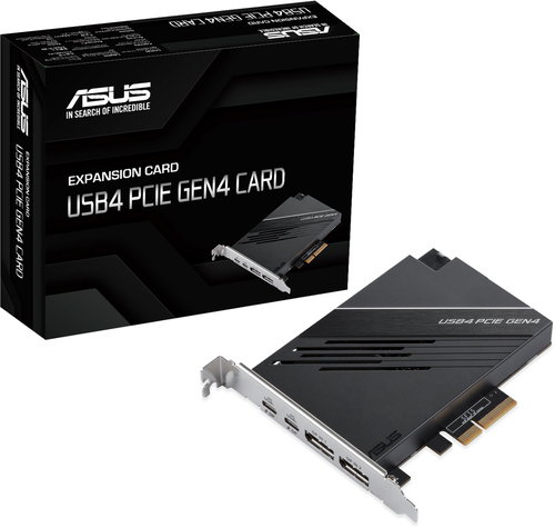 ASUS USB4 PCIe Gen4 Card Hauptbild ASUS USB4 PCIe Gen4 Card - PCI-Controller - Hauptbild
