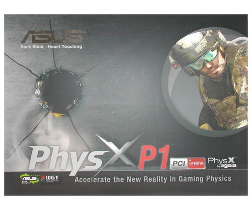 Akcelerátor fyziky ASUS PhysX P1AGEIA Main image Akcelerátor fyziky ASUS PhysX P1AGEIA - - - Main image