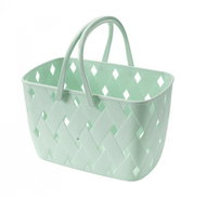 eCa Organizér do koupelny, nákupní košík, zelený - Organiser