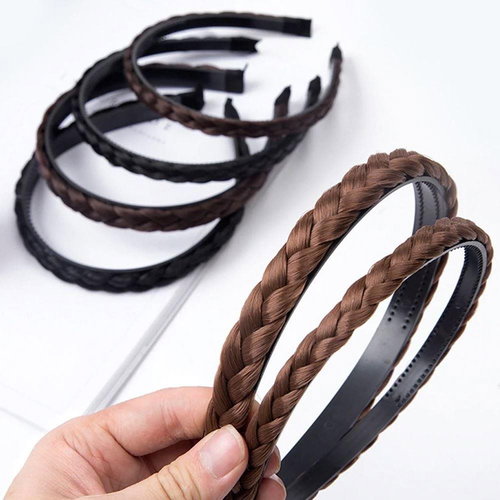 GFT Headband with braid brown - Hairband - Main image