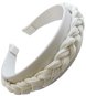 eCa O410 Headband with braid white - Headband