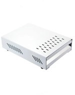 Ecocoffee Coffee decanter L, drawer, white - Grounds Container