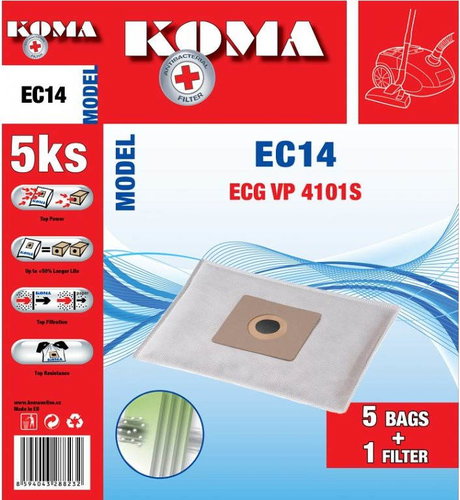 Koma ECG VP 4101S - Vacuum Cleaner Bags - Main image