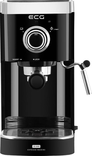 ECG ESP 20301 Black - Lever Coffee Machine - Main image