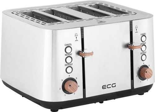 ECG ST 4767 Timber - Toaster - Main image