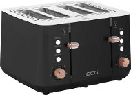 ECG ST 4768 Timber Black - Toaster