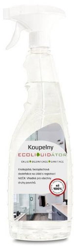Ecoliquid Ecoliquidator bathroom cleaner and disinfectant, 1 l - Bathroom Cleaner - Main image