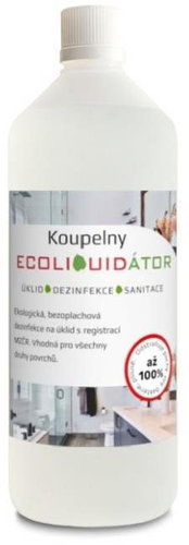 Ecoliquid Ecoliquidator bathroom cleaner and disinfectant, 1 l - Bathroom Cleaner - Main image