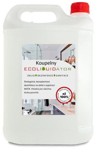 Ecoliquid Ecoliquidator bathroom cleaner and disinfectant, 5 l - Bathroom Cleaner - Main image