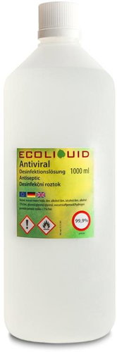 ANTIVIRAL hand sanitizer Orange & Clove 1 l replacement cartridge - Hand Sanitizers - Main image