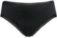 Ecodis Anaé by Menstruační kalhotky Panty na střední menstruaci - černé, XXL - Menstruation Underwear
