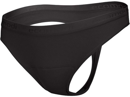Ecomodi Menstrual thong black, suction class medium XXXL - Menstruation Underwear - Main image