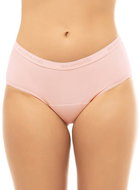 Ecomodi Menstruační kalhotky růžové, vysoký pas, sací třída slabá L - Menstruation Underwear