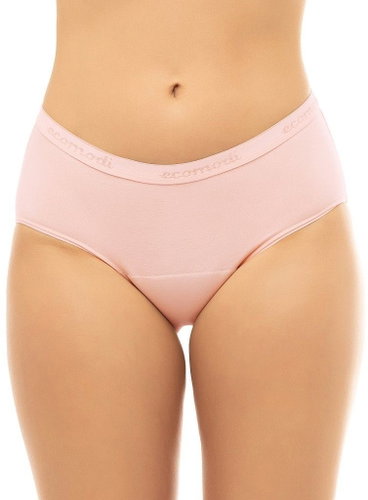 Ecomodi Menstrual panties pink, high waist, suction class medium S - Menstruation Underwear - Main image