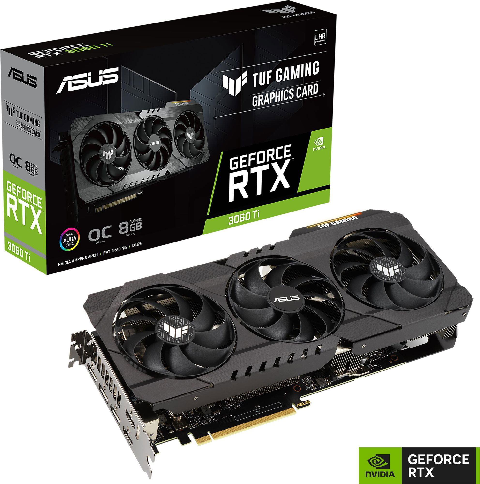 ASUS TUF GAMING GeForce RTX 3060 Ti 8G GDDR6X Graphics Card