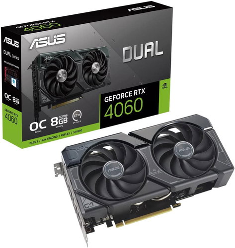 ASUS DUAL GeForce RTX 4060 O8G - Grafikkarte - Hauptbild